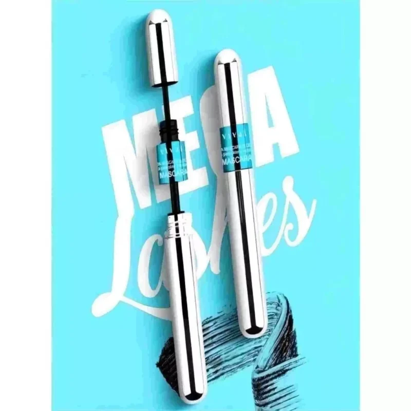 MÁSCARA RÍMEL PARA CÍLIOS 2 EM 1 MEGA LASHES VIVAI 2176.1.1