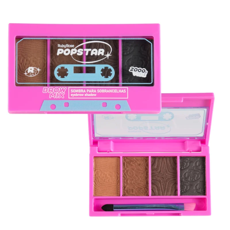 Sombra para Sobrancelhas Brow Mix Popstar - HB-E2510 - Ruby Rose